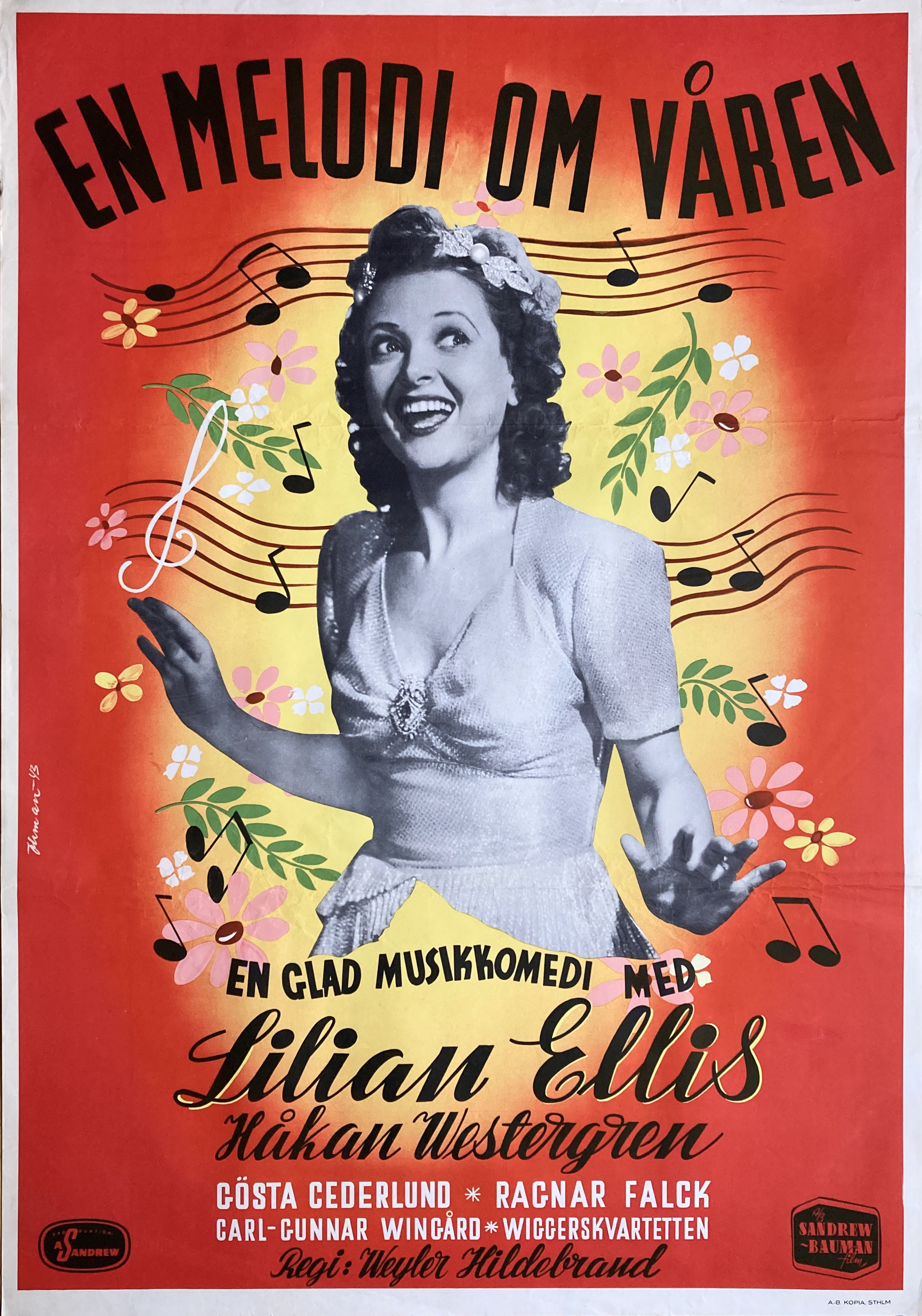EN MELODI OM VÅREN (1943)