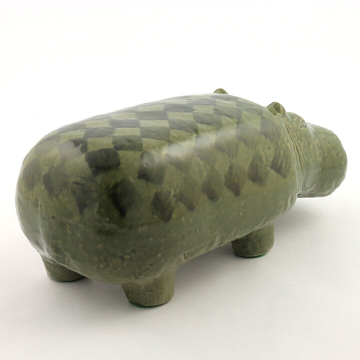 Lisa Larson (Stora Zoo) 1957) Heavenly Hippo 24/10 cm