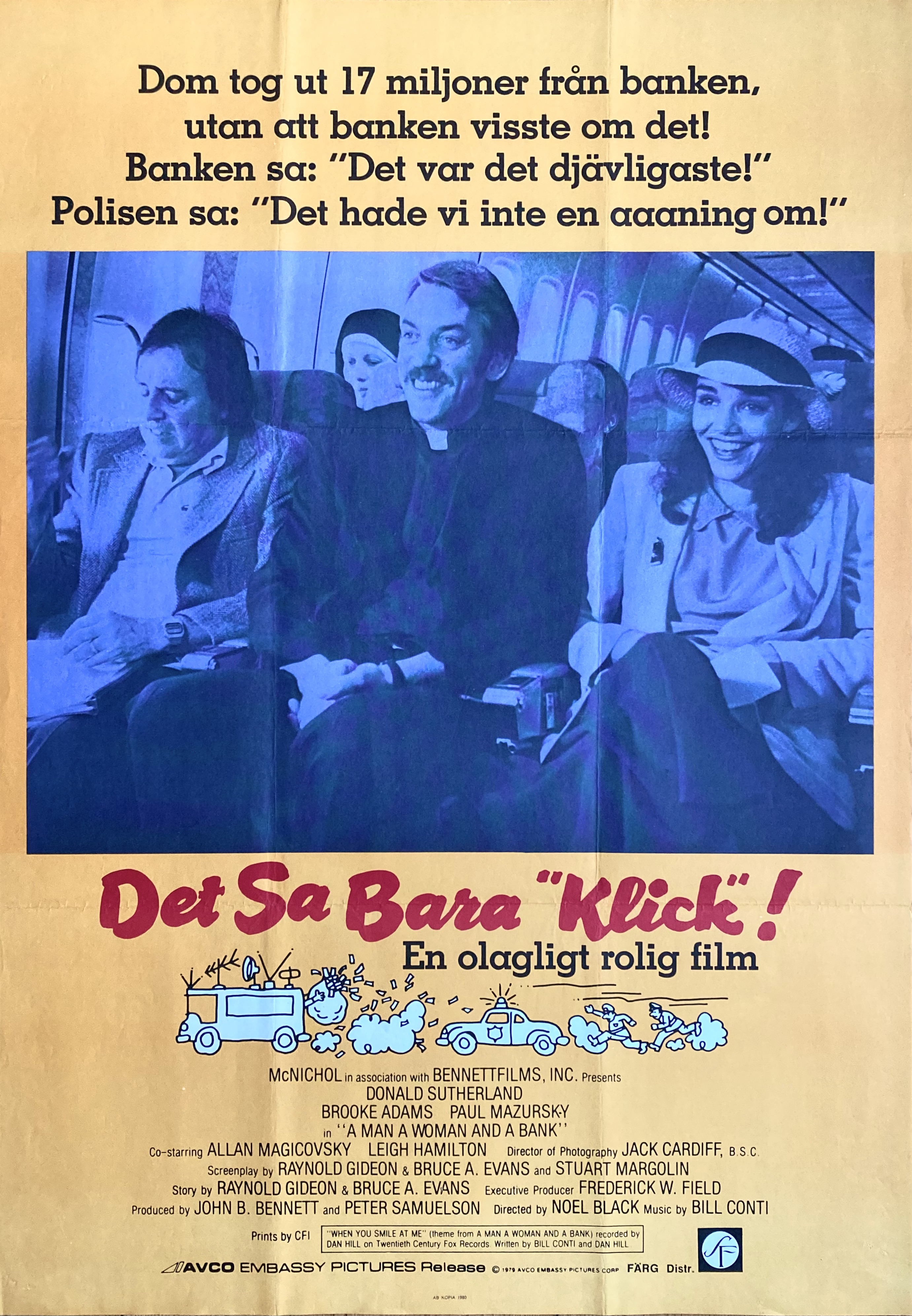 A MAN, A WOMAN AND A BANK (1979)