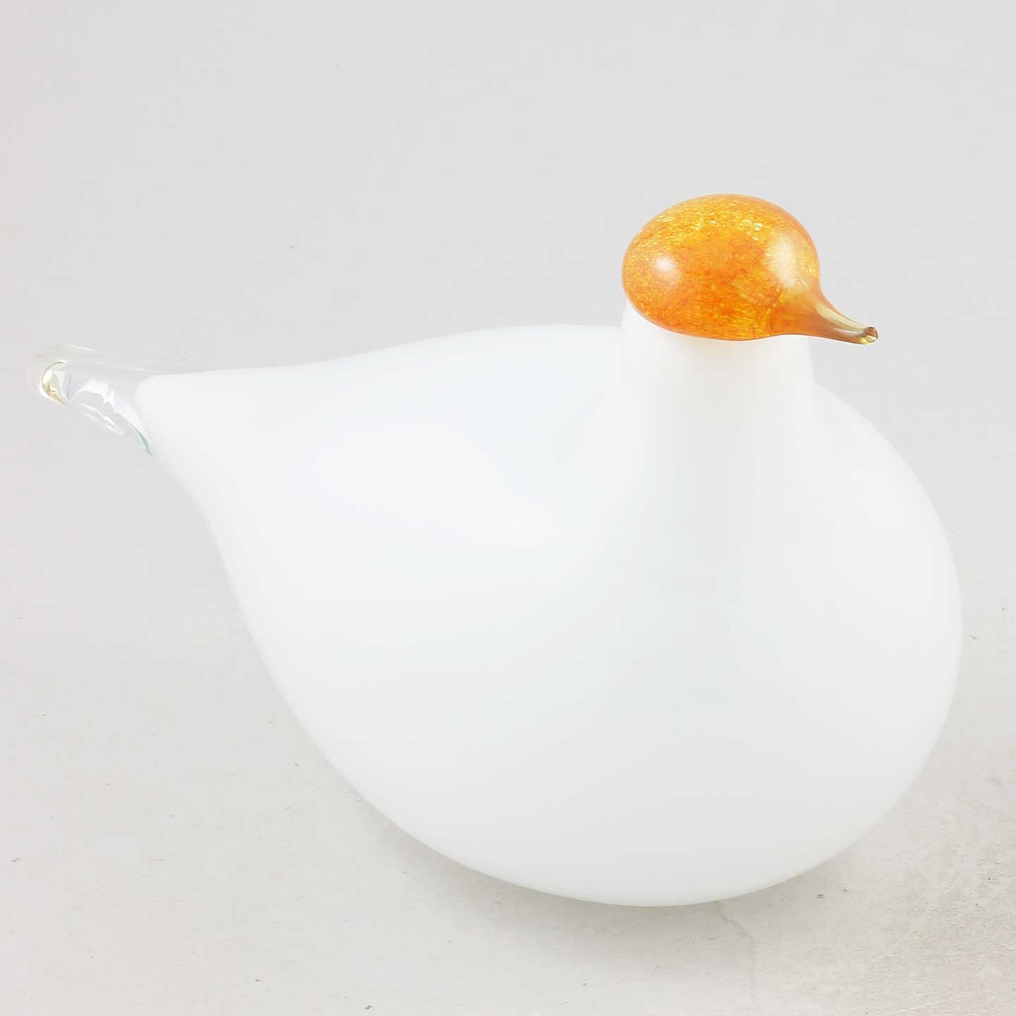 オイバ・トイッカ ガラスの鳥 Pigeon 鳩 ハト オブジェ 1990年 24 cm