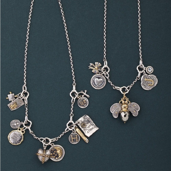 Waxing Poetic Stanza Clip halsband - silver - 2