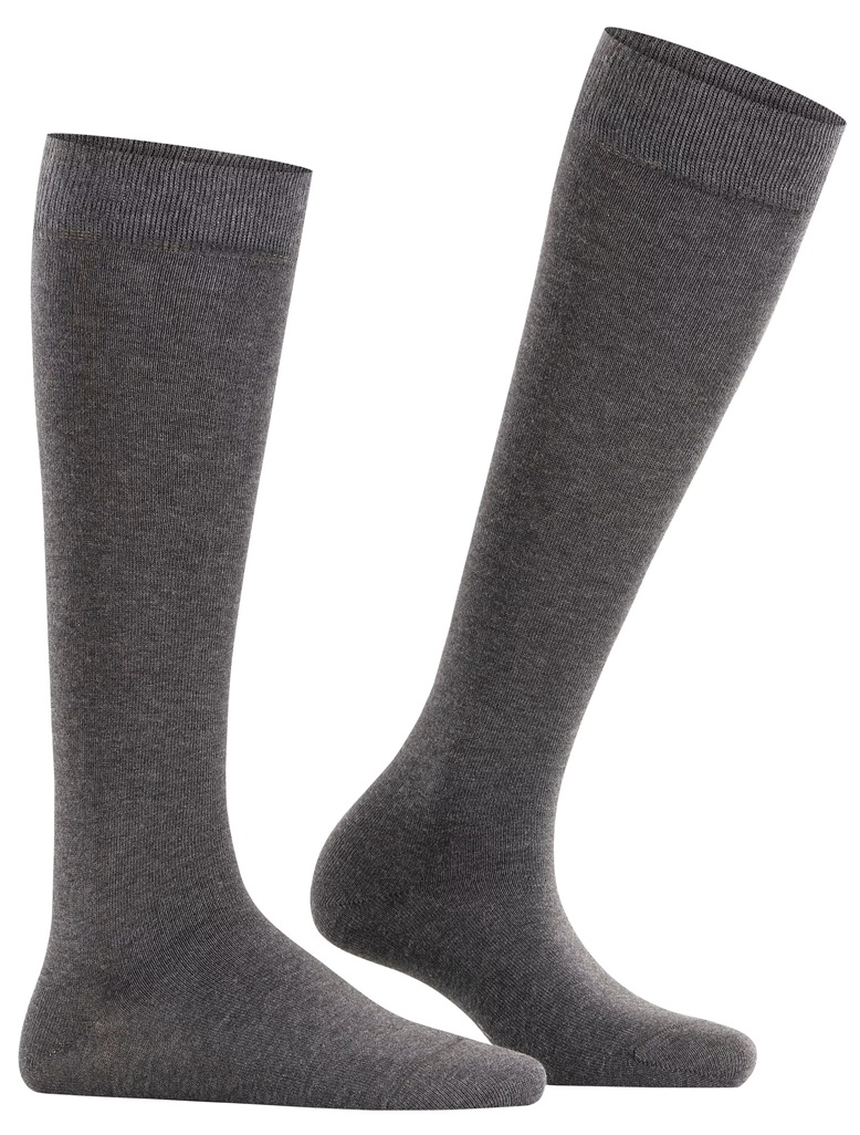 Esprit Pure Antracitgrå Knästrumpor Dam