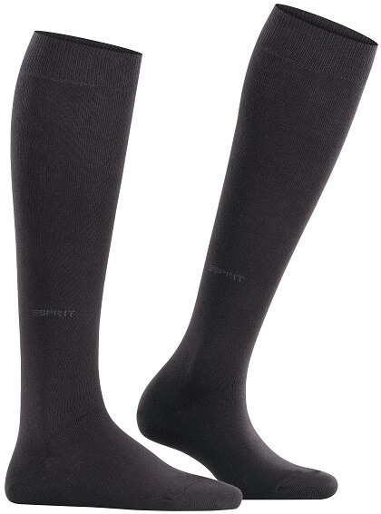 Esprit Pure Svarta Knästrumpor Dam