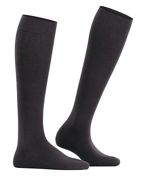  Esprit Pure Black Knee Socks Women