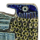 Lisa Larson (Väggplattor 1963) Enchanting Backward-Looking Bird Wall Plaque 28 cm