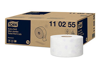 Tork Mini Jumbo Extra Mjukt Toalettpapper Premium – 3-lagerspapper