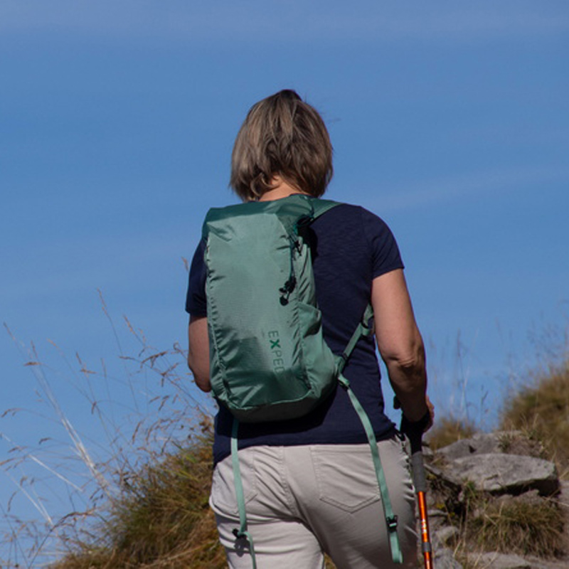 Ultralätt ryggsäck - EXPED Summit Lite 15 Sage Green - 3