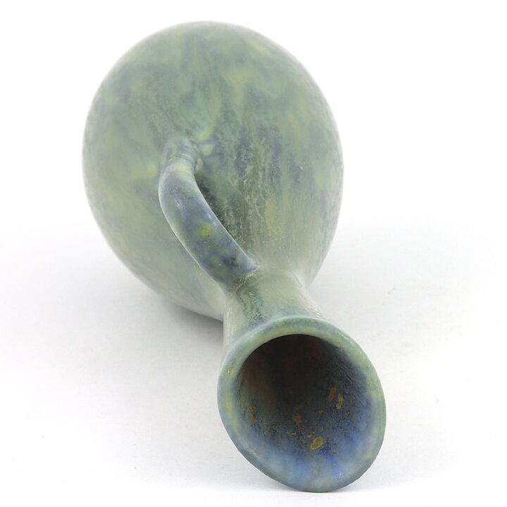 カールハリー・スタルハーネ　SYEシリーズ 上品な青色の花瓶 Vase 1950年代 (19 cm)