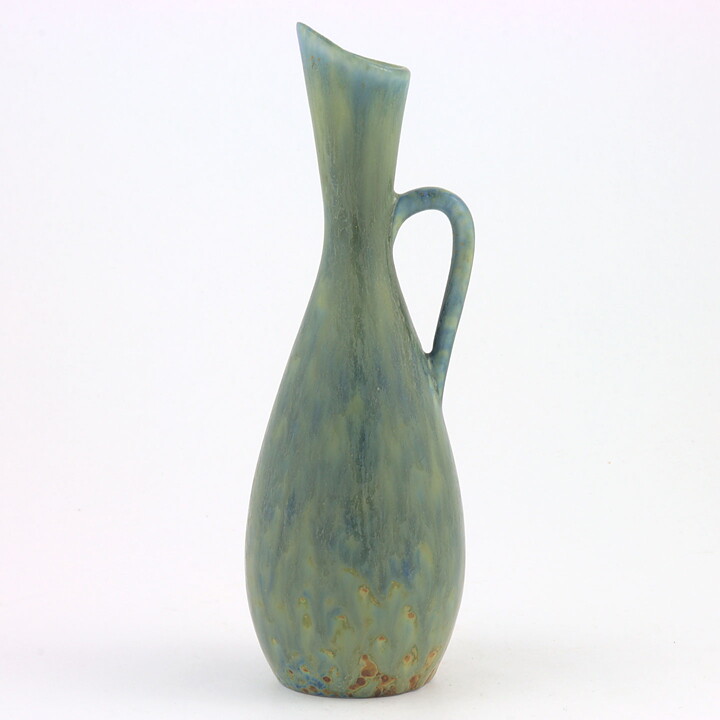 カールハリー・スタルハーネ　SYEシリーズ 上品な青色の花瓶 Vase 1950年代 (19 cm)