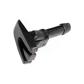 Washer jet nozzle front windshield