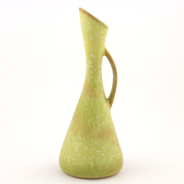 グナー・ニールンド AUDシリーズ 薄黄緑色の花瓶 Vase 1950年代 24cm