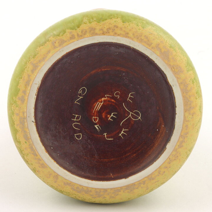 グナー・ニールンド AUDシリーズ 薄黄緑色の花瓶 Vase 1950年代 24cm