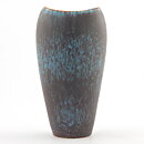 Gunnar Nylund (AXZ 1950s) Turquoise Biomorphic Vase 20 cm