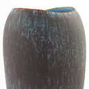 Gunnar Nylund (AXZ 1950s) Turquoise Biomorphic Vase 20 cm