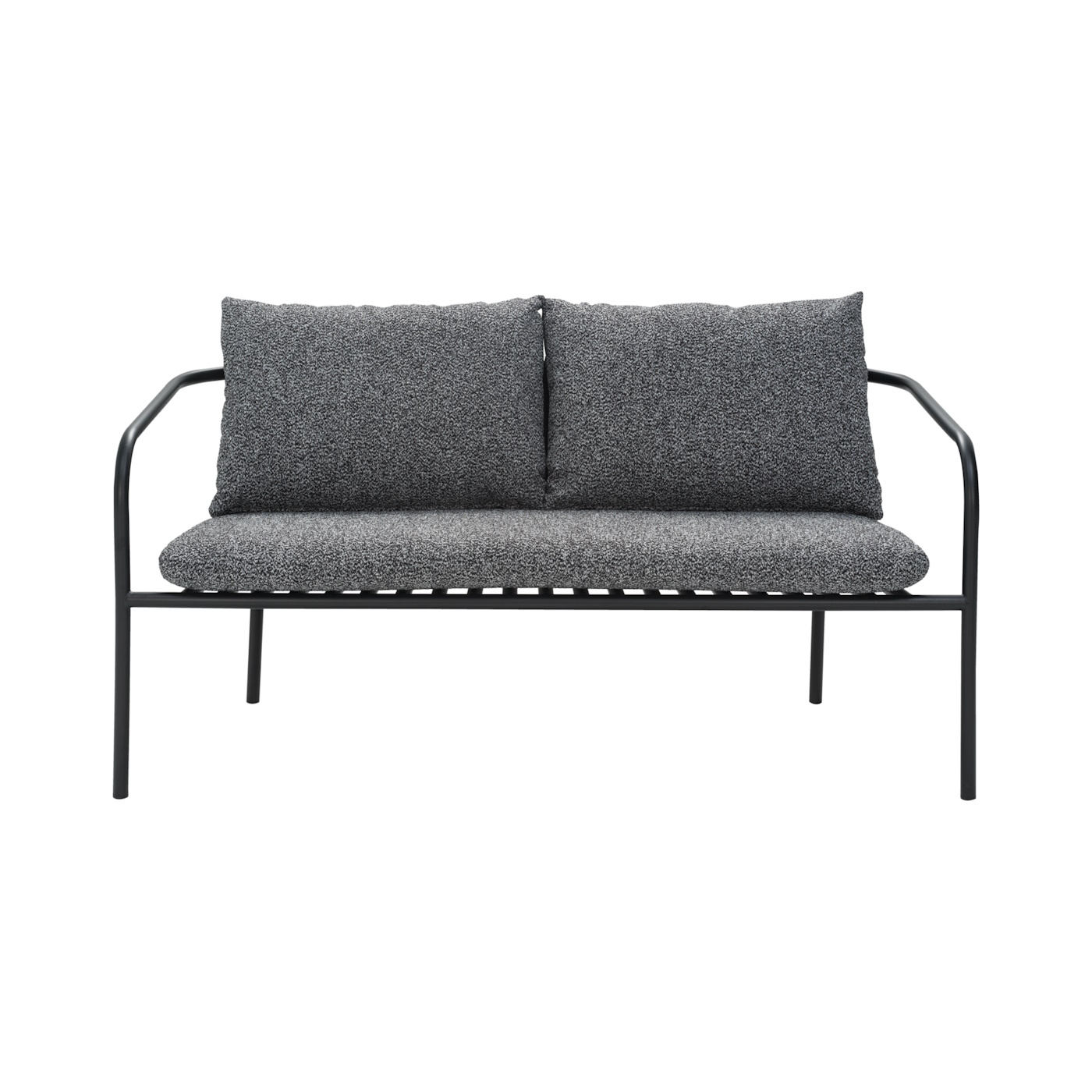Soffan Bendt 2-sits Svart / Teddy Ant Brafab