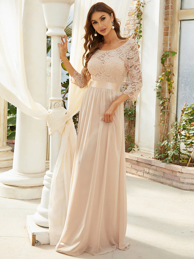 Elegant aftonklänning (7412) - 19