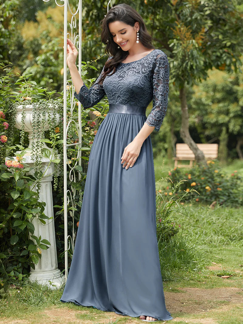 Elegant aftonklänning (7412) - 20
