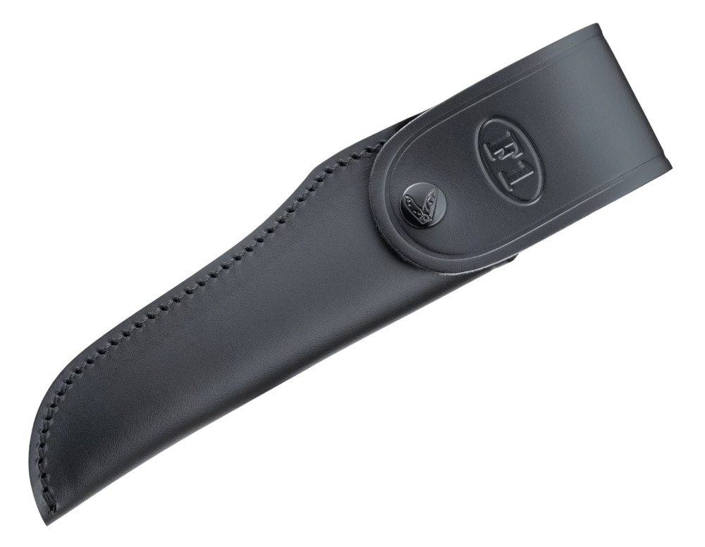 Läderslida Fällkniven F1el, höger/stängd/lock