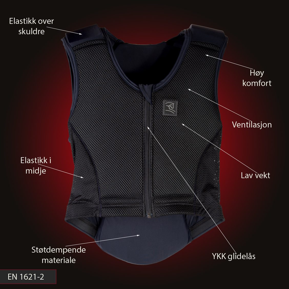 Sikkerhetsvest Heimer Light JUNIOR - 3
