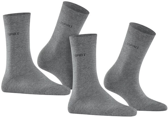 2-Pack Esprit Uni Grå, Dam