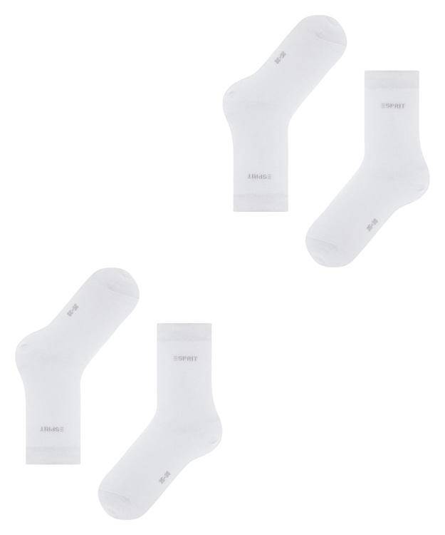  2-Pack Esprit Uni White, Ladies - 3
