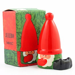 Lisa Larson (Julebo 1980s) Spontaneous Santa 2 with Original Box