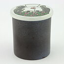 Mari Simmulson (Rosina 1964) Charming Jar with Woman Motif Lid 11 cm