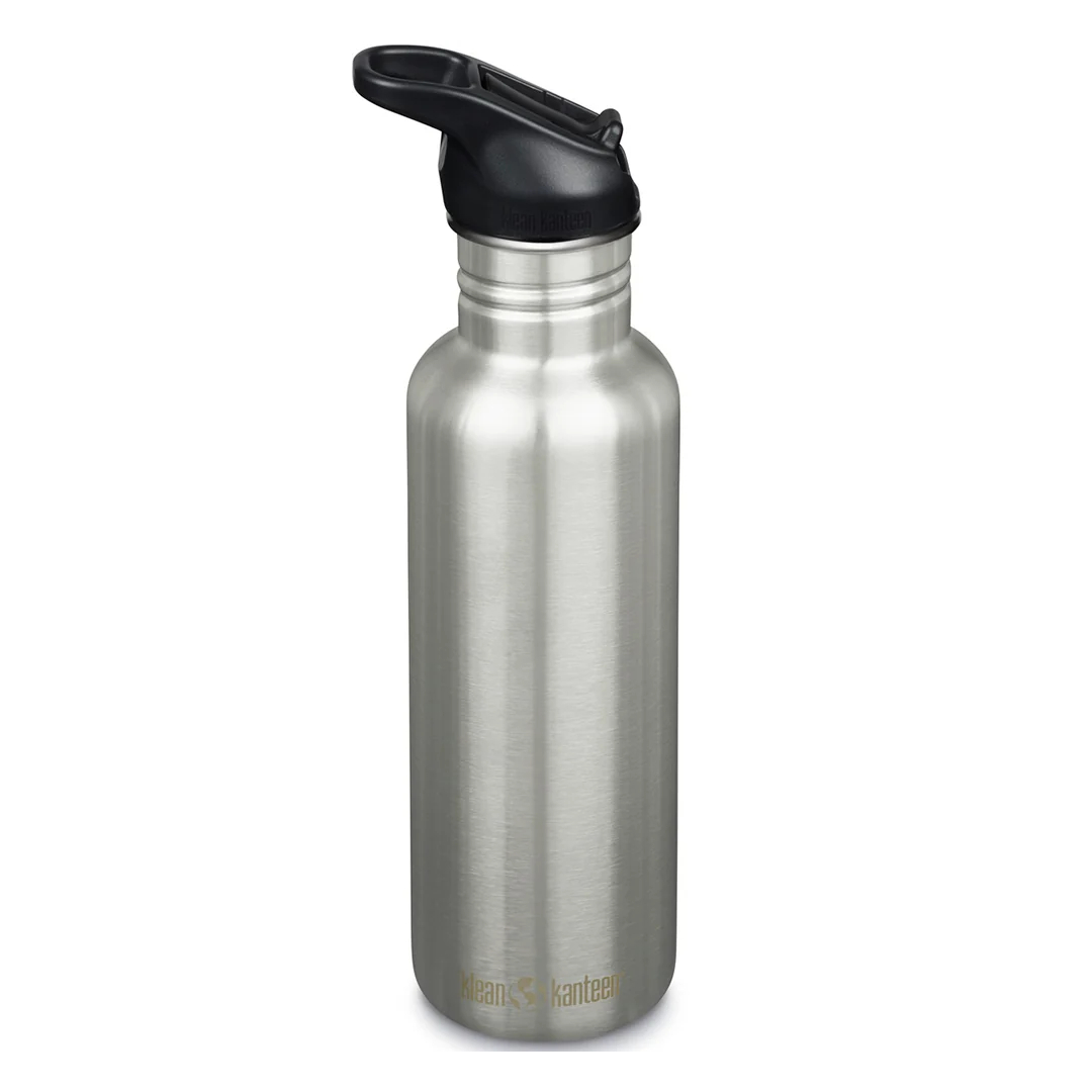 Klean Kanteen Classic Flip Seal Sport Cap 800 ml Brushed Stainless