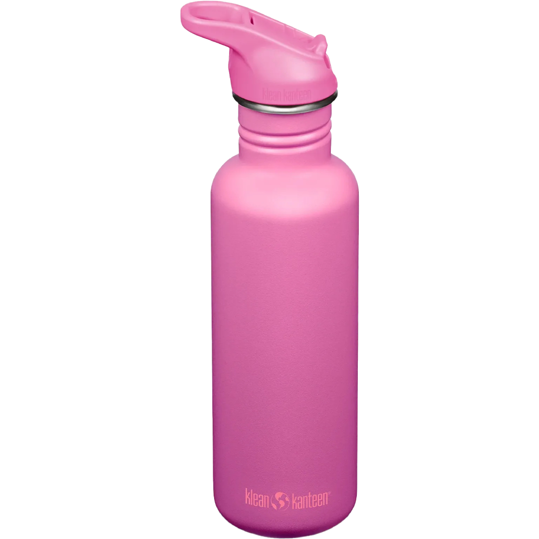 Klean Kanteen Classic Flip Seal Sport Cap 800 ml, Rose Violet Rosa Pinkkii