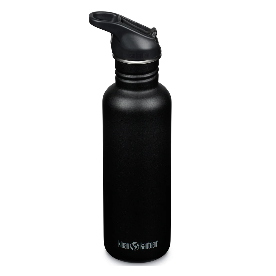 Klean Kanteen Classic Flip Seal Sport Cap 800 ml, musta Black