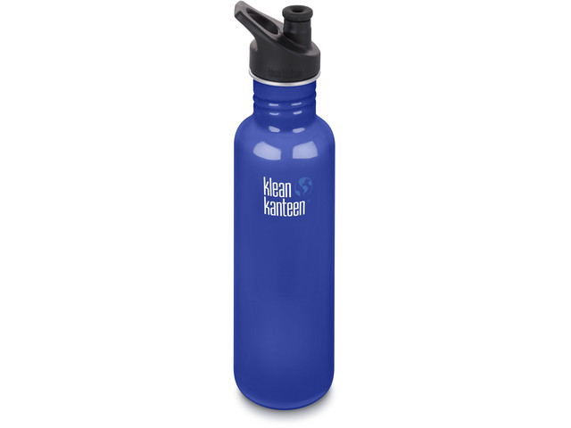 Teräksestä valmistettu Blue Klean Kanteen urheilupullo