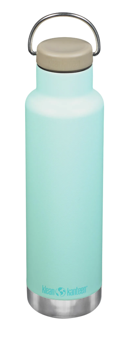Klean Kanteen eristetty teräsvesipullo Blue Tint