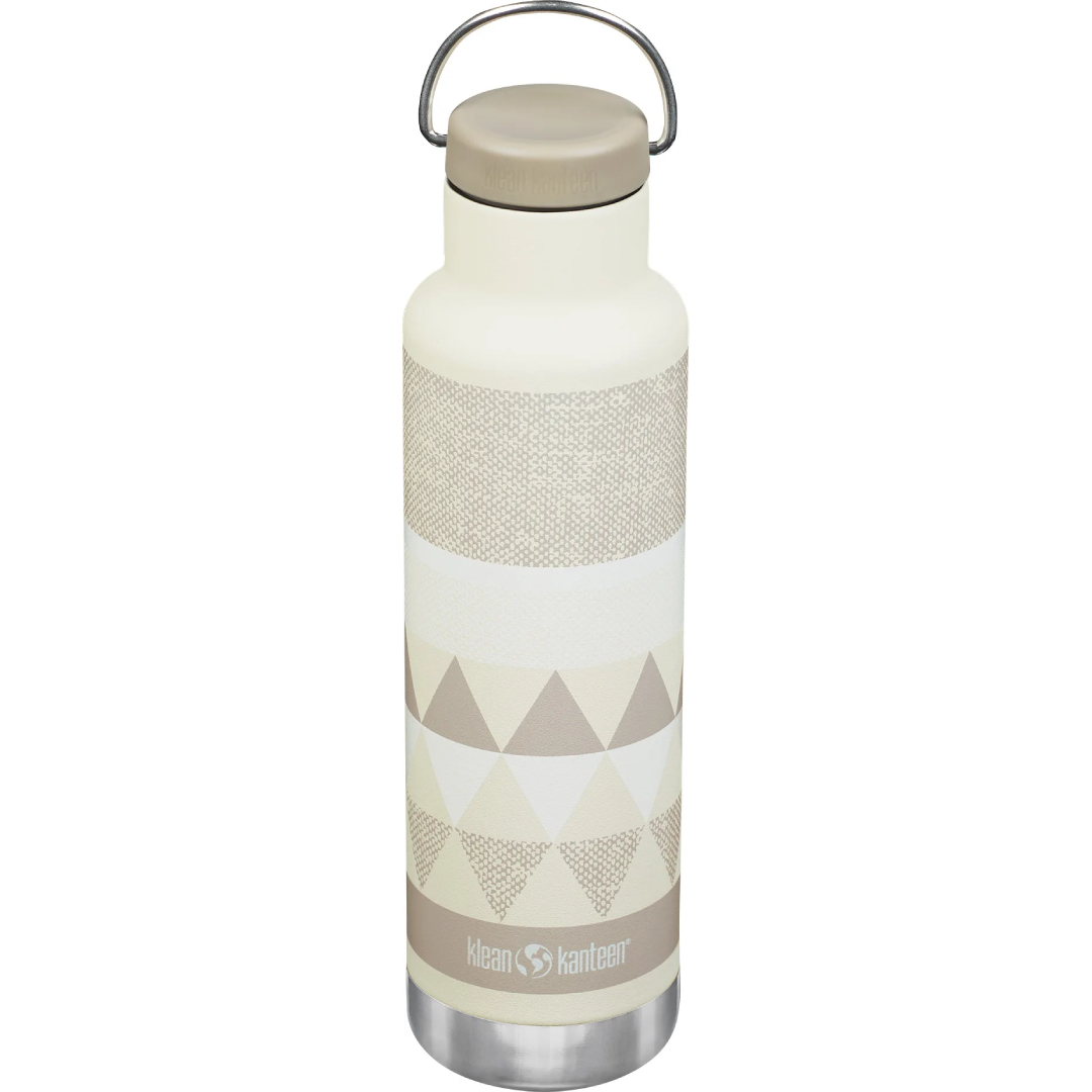 Klean Kanteen Classic -eristetty vesipullo 592 ml, Salt Flats