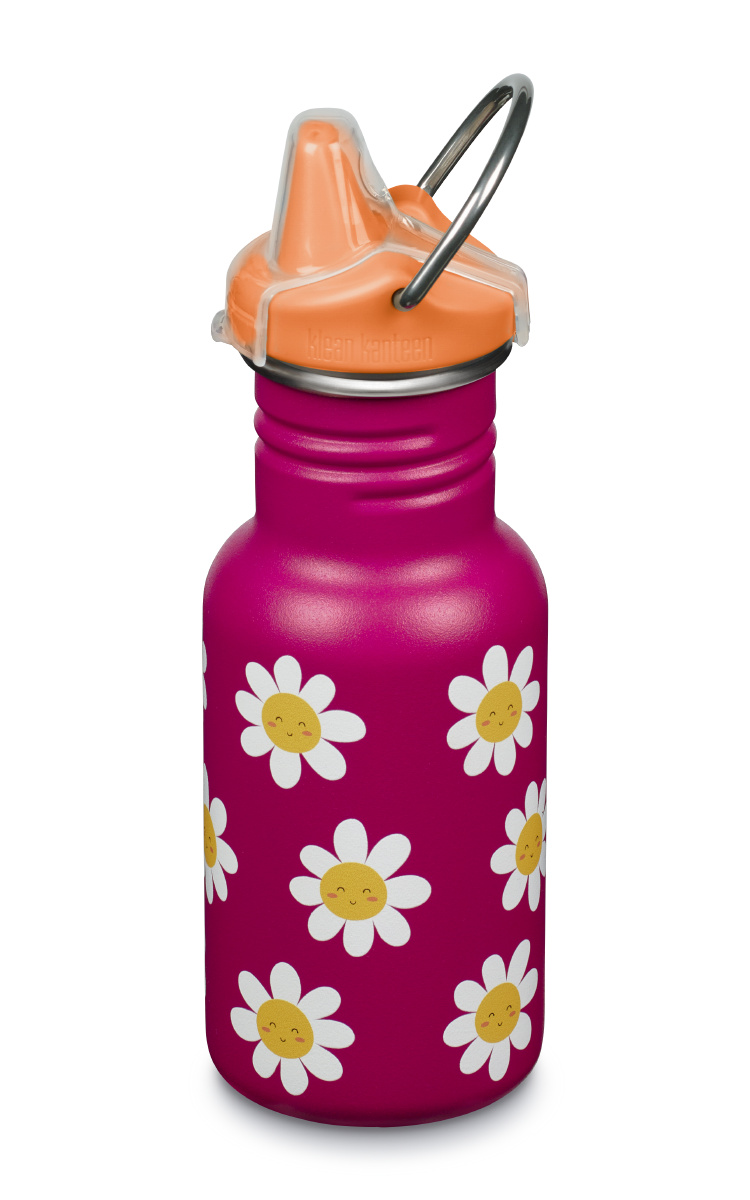 Klean Kanteen tudflaske Happy Flowers