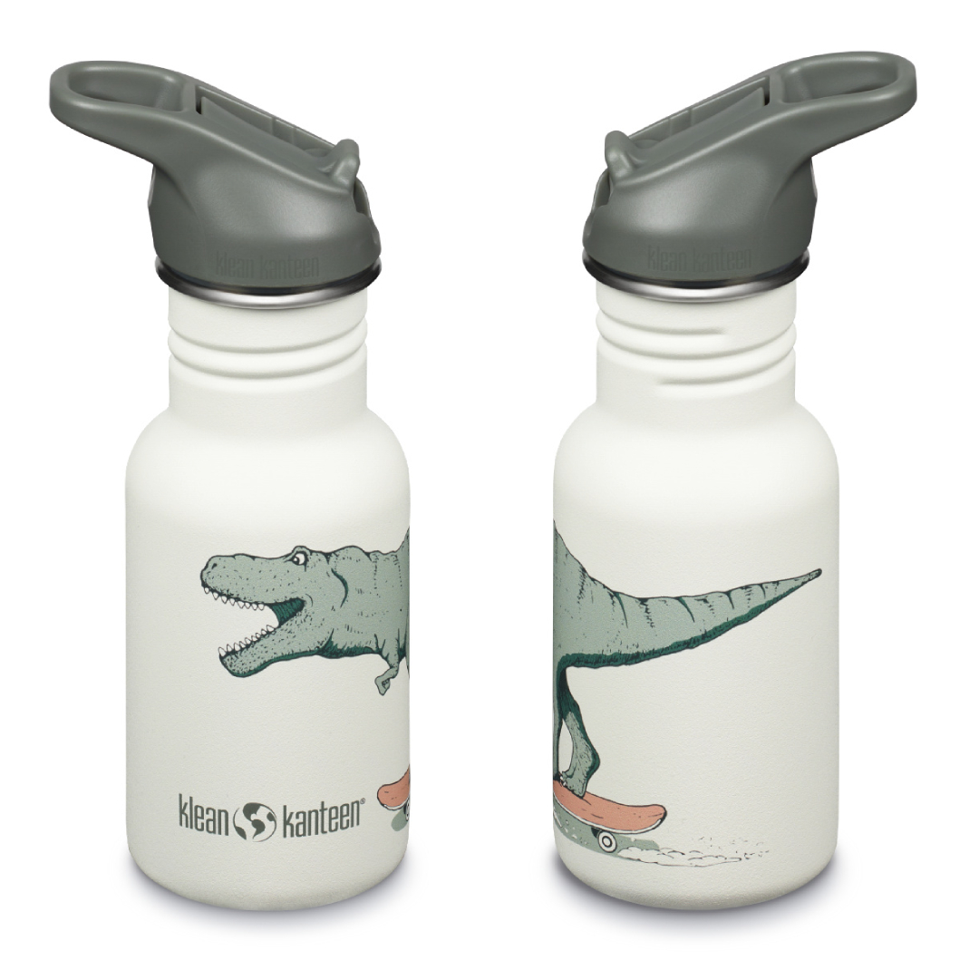 Klean Kanteen vandflaske til børn Dino Skate