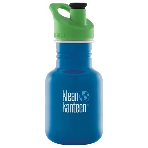 Blå Klean Kanteen vandflaske til børn