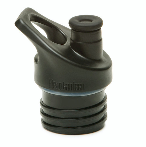Musta urheilukorkki Klean Kanteen vesipulloon