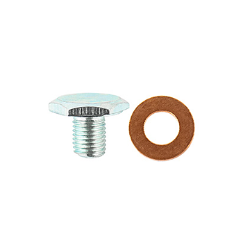 Oil drain plug with seal