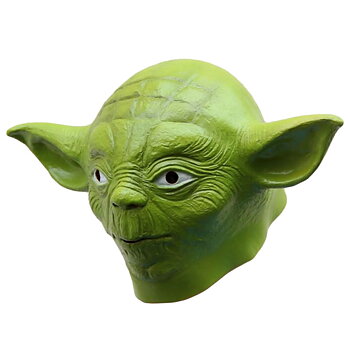 Yoda mask av latex
