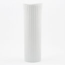 Stig Lindberg (Vinda 1950) White Modern Cylinder Vase 20 cm