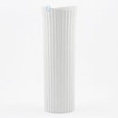 Stig Lindberg (Vinda 1950) White Modern Cylinder Vase 20 cm