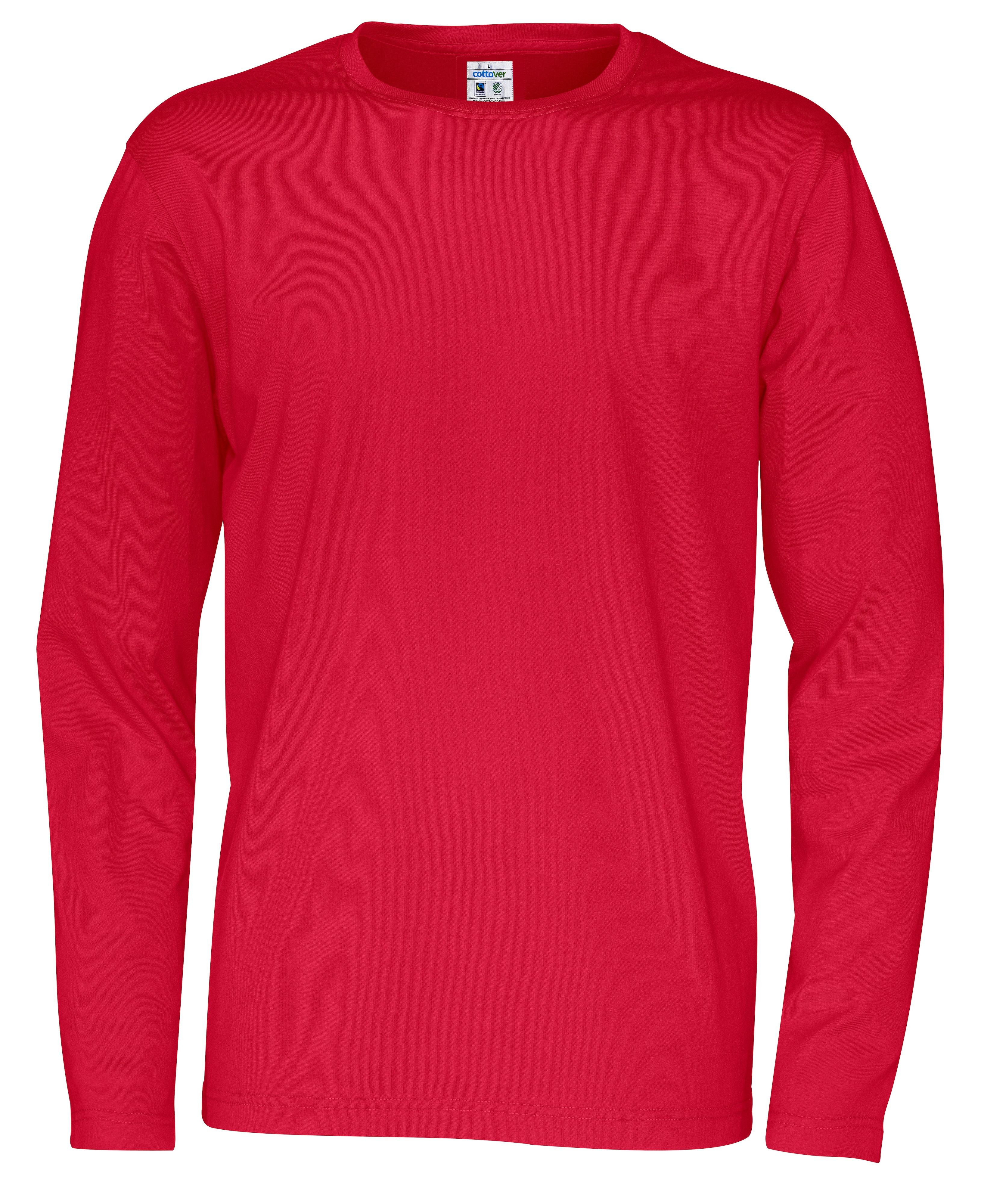 Långärmad T-shirt - Herr - Cottover - Fairtrade & Ekologisk GOTS - 14 olika färger - 7