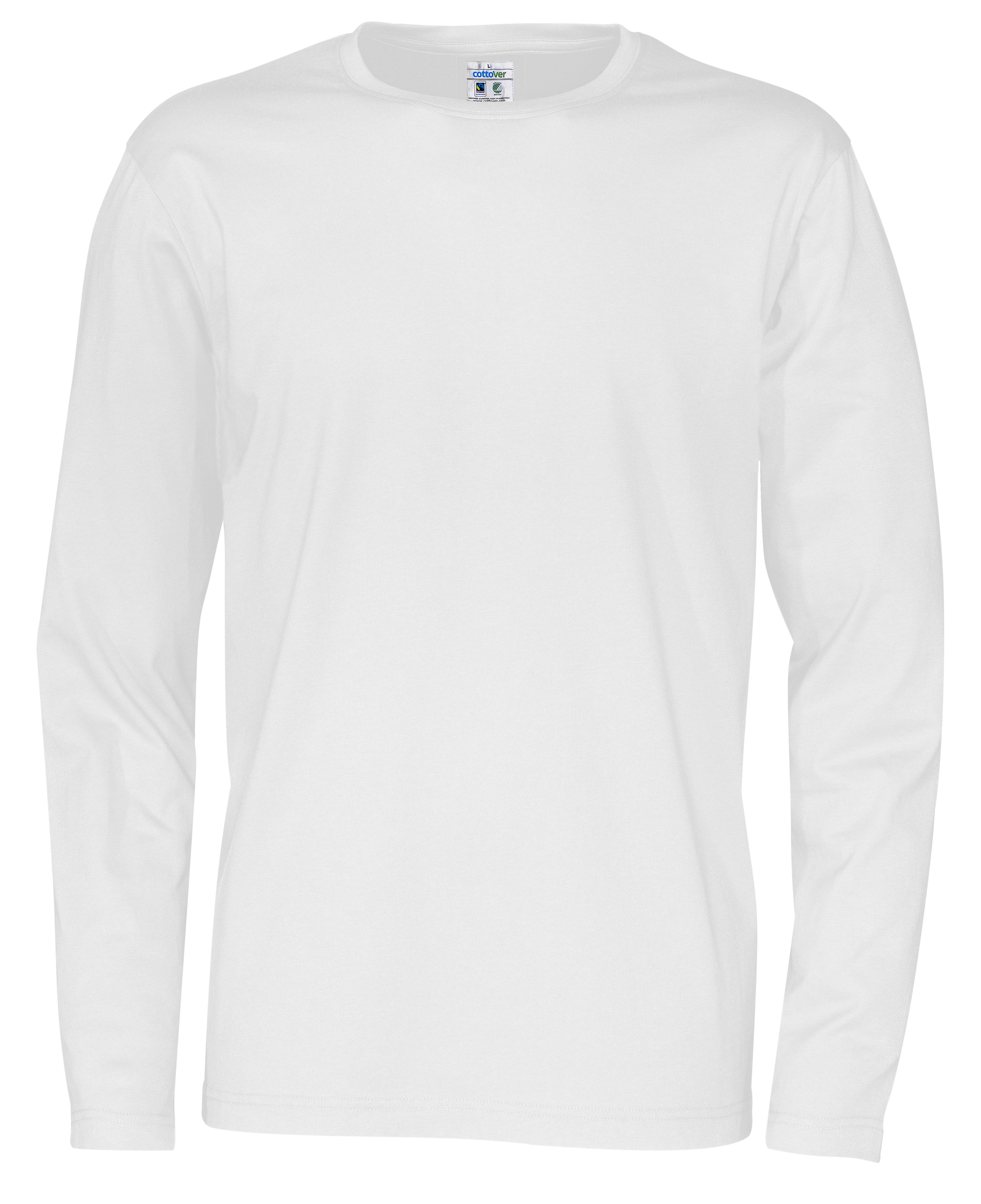 Långärmad T-shirt - Herr - Cottover - Fairtrade & Ekologisk GOTS - 14 olika färger