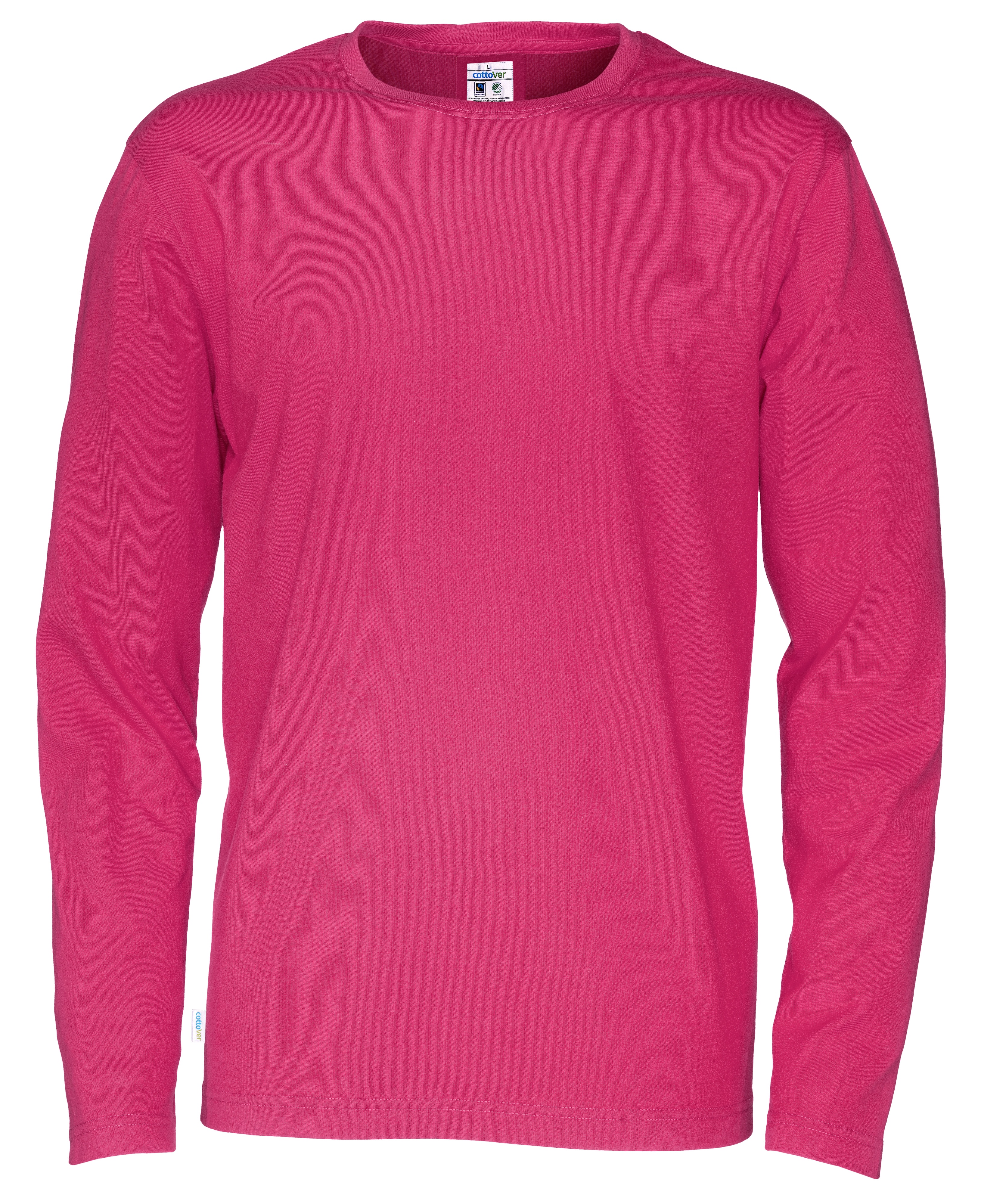 Långärmad T-shirt - Herr - Cottover - Fairtrade & Ekologisk GOTS - 14 olika färger - 6