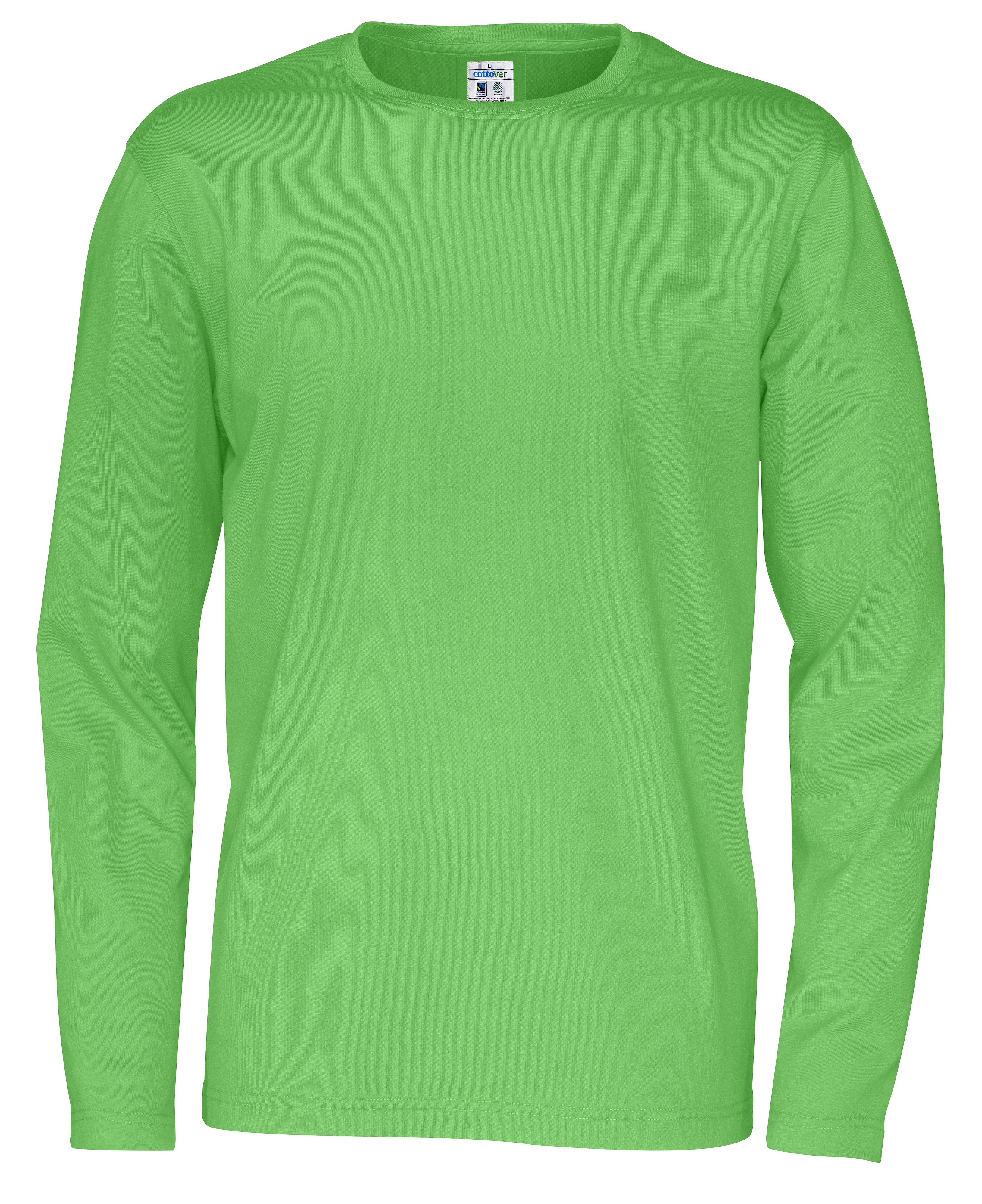 Långärmad T-shirt - Herr - Cottover - Fairtrade & Ekologisk GOTS - 14 olika färger - 8