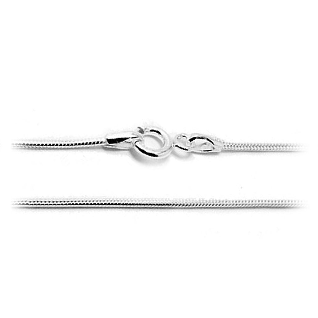 Silverhalsband Ormkedja - 925 Sterling Silver 0.85mm - 2