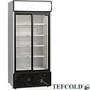 Displaykyl FSC891S, 707 liter, skjutdörrar