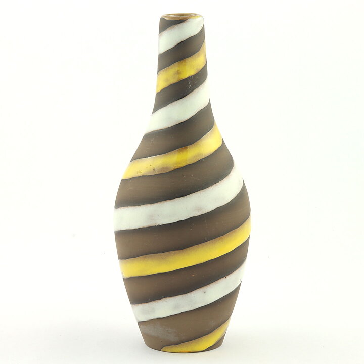 イングリッド・アッターボリ Spiral シリーズ ツイストの花瓶 （20cm）1949年