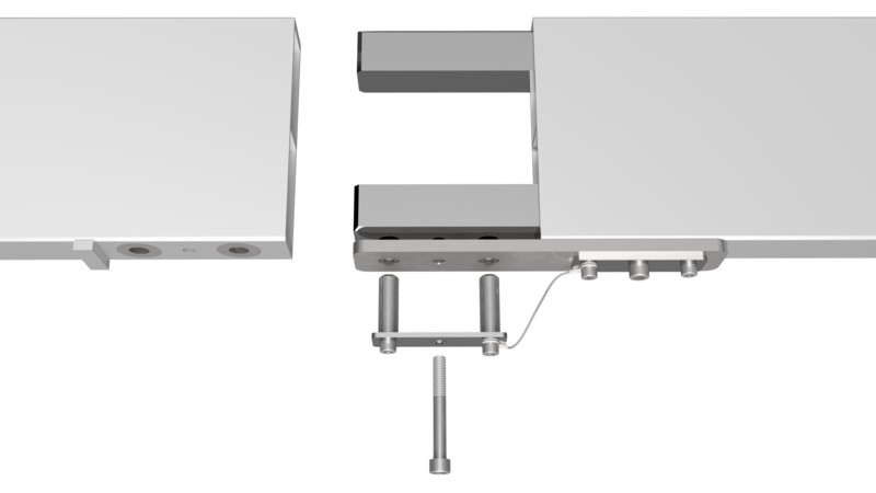 Bockkran 1000 kg i aluminium - 5