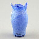 Ulrica Hydman Vallien (Open Minds 1987) Blue Woman Face Vase 10 cm
